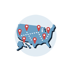 US Map icon